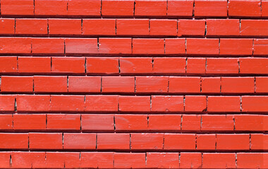 red brick wall background