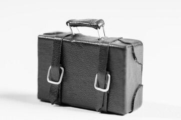 Miniature suitcase for a dollhouse