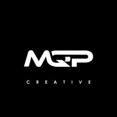 MQP Letter Initial Logo Design Template Vector Illustration