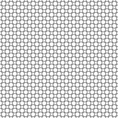 Rounded Abstract Pattern. Seamless Circles Pattern.