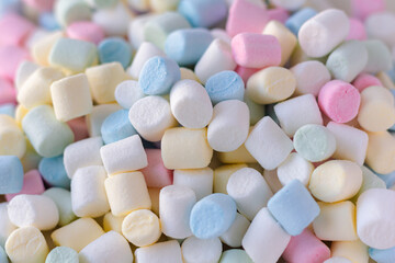 Soft multicolor marshmallow