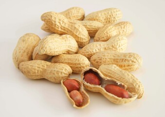 殻付きの落花生