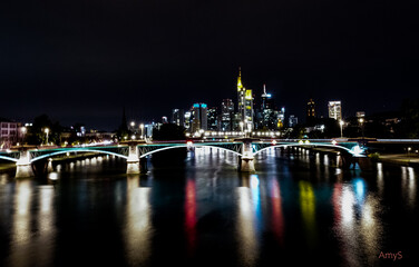 Fototapeta na wymiar Skyline Frankfurt a.Main