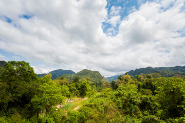 Arem village Phong Nha in Vietnam