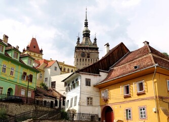 Sighisoara tourist city in Romania