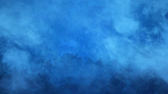 blue sky smokey background