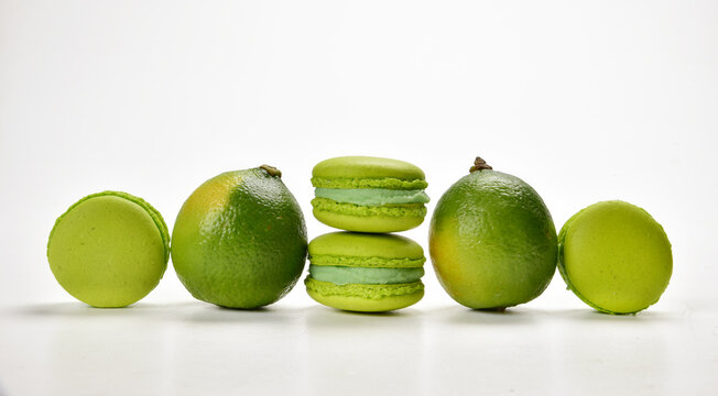 Macarons al lime