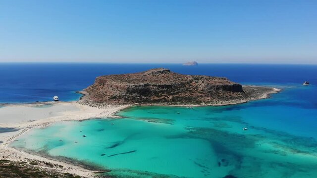 Balos Beach in Chania Crete Greece