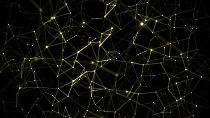 Abstract Plexus Technology Science And Engineering 3d illustration