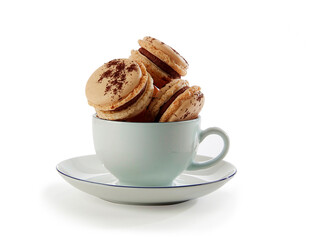 Macarons al caffè
