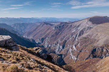 landscape in the mountains