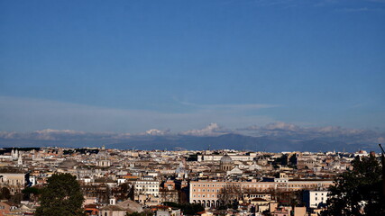 Aerial View Of Rome, Italy.