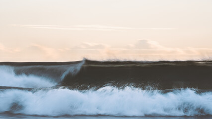 Waves breaking in Ocean