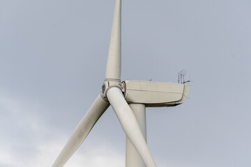 turbine on a wind farm windmill