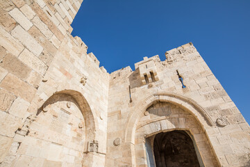 Jaffa Gate in Jerusalem, Israel