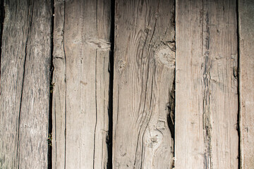 background old brown and gray wooden boards close up
