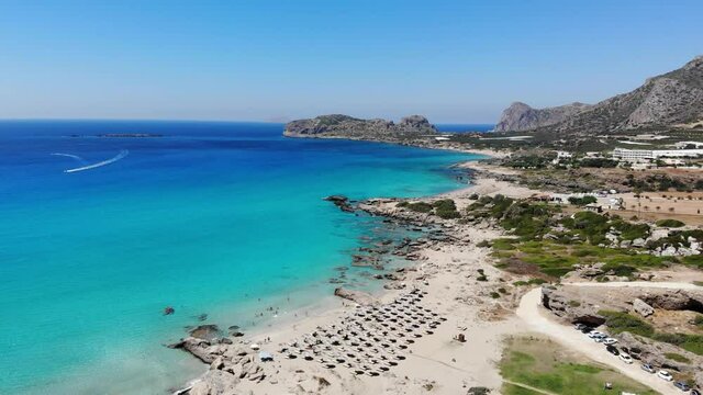 Falassarna Beach in Chania Crete Greece
