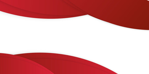 Red vector metal background with wave and space for your text