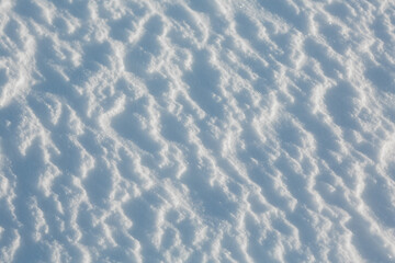 Snow texture. Snow surface background. Snow and ice.