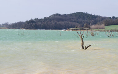 Fototapeta premium Lac de la Ganguise