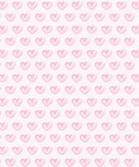 Pattern pink hearts
