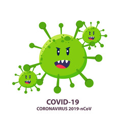 Printvector illustration covid-19 virus novel coronavirus 2019-nCoV. coronavirus outbreak concept. covid coronavirus infection. virus cell microbe.