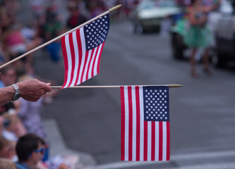 flags over Main Street