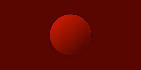 Dark red abstract banners on gray background, vector. 