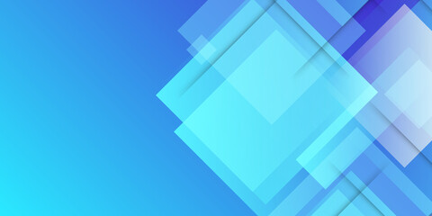 Vector square abstract, science, futuristic, energy technology concept. Digital image of light rays, stripes lines with blue light, speed and motion blur over dark blue background 