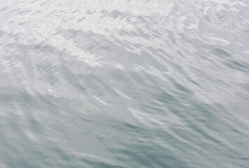 Soft waves with white highlights spread from top right to bottom left  with resistance at top left.  Darker blue green waves at bottom of photo.  Background.  Copyspace. 