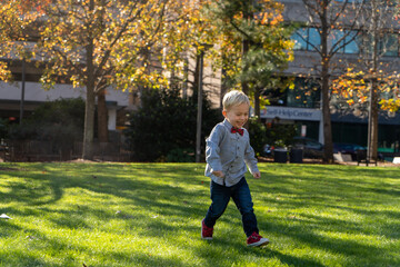 Toddler Playing