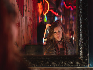 Reflections in Mirror