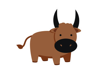 bull with horns