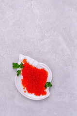 Red fish roe