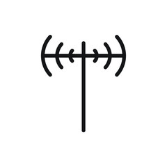 Antenna icon design. vector illustration