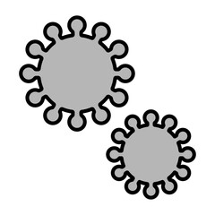Virus vector icon ウイルスのアイコン