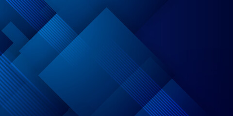 Modern abstract blue square background with 3d concept. Modern blue abstract presentation background with shadow 3d layered light rectangle. Vector illustration design for presentation, banner, cover