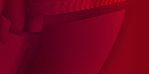 Abstract luxury red background with modern concept for futuristic technology business