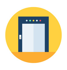 Elevator Vector Illustration