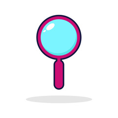 Search cute icon illustration simple