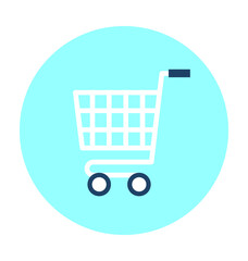 Shopping Trolley Vector Icon