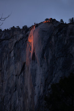 Firefall, Horse Tail Falls, El Capitan, Yosemite National Park