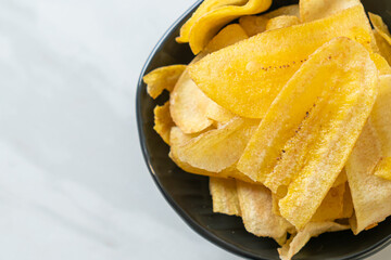 Banana Chips - fried or baked sliced banana