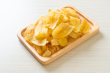 Banana Chips - fried or baked sliced banana