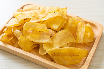 Banana Chips - fried or baked sliced banana