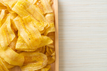 Banana Chips - fried or baked sliced banana