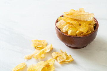 Banana Chips - fried or baked sliced banana