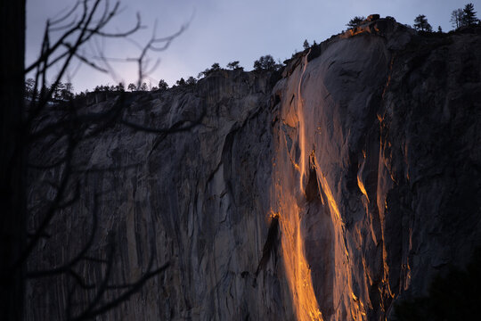 Firefall, Horse Tail Falls, El Capitan, Yosemite National Park