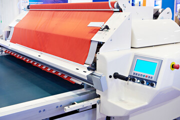 Automatic spreading machine textile industry