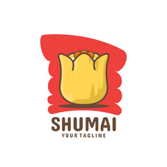 steamed dimsum shumai food. Suitable for use as logo templates, packaging labels, etc.